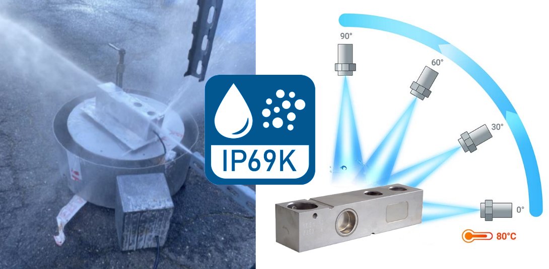 IP69K SCAIME load cell certification