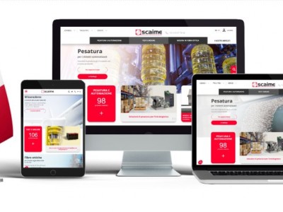 SCAIME web site in Italian