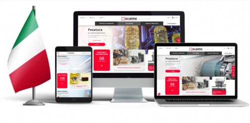 SCAIME web site in Italian